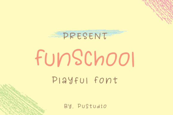 A Playful Font to Boost Your Brand: Fun School Handwritten Style