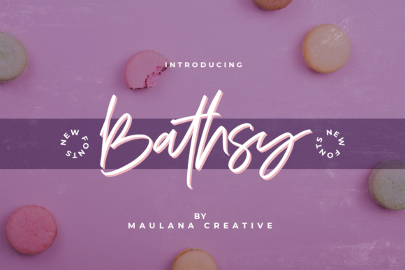 Bathsy: The Friendly Handwritten Font for Crafters