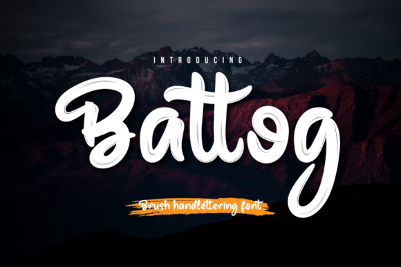Battog: The Perfect Brush Handwritten Font for Web Design