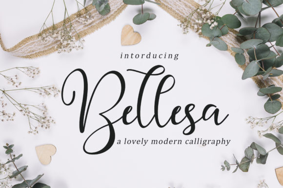 Bellesa: A Modern Calligraphy Font for Elegant Branding