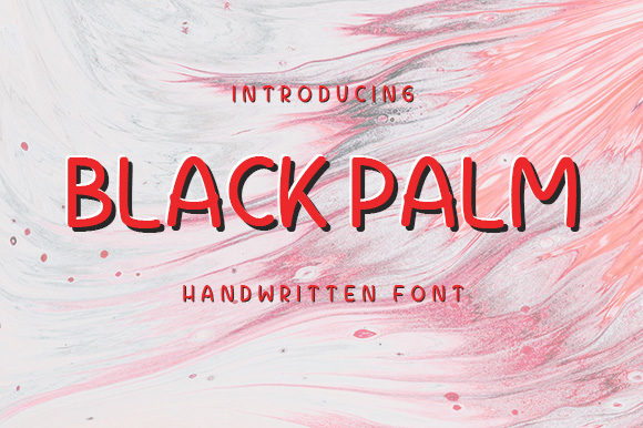 Black Palm: A Charming Handwritten Font for Creative Projects