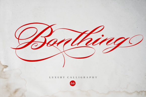 Bonthing: A Luxurious Font for Polished Business Branding