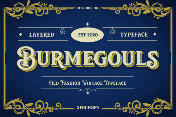 Burmegouls: A Bouncy Serif Font for Modern Web Design