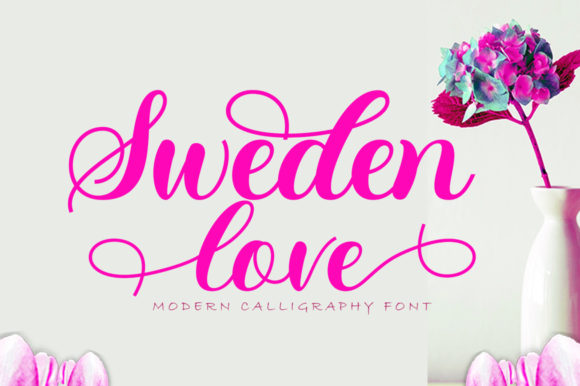 Choosing Sweden Love for Editorial Design and Content Layouts