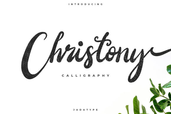Christony Font: Elegant Script Typography for Campaigns