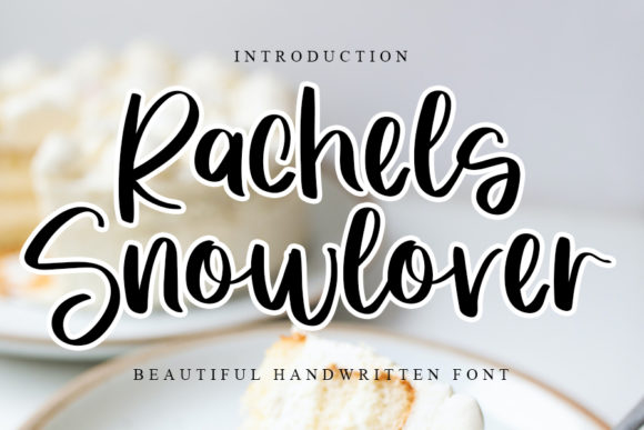 Enhance Your Brand with Rachels Snowlover Font