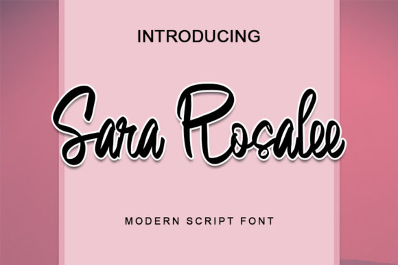 Enhance Your Campaigns with Sara Rosalee Font