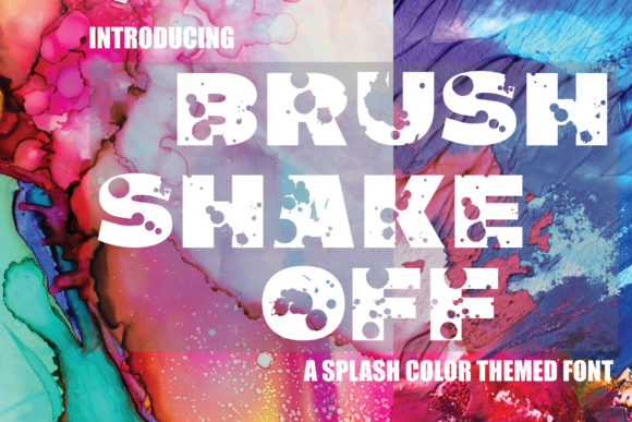 How the Brush Shake off Font Elevates Editorial Design