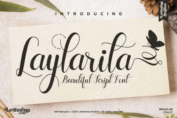 Laylarita Font for Elegant Digital Design Projects