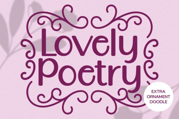 Lovely Poetry Font for Creative Business Branding