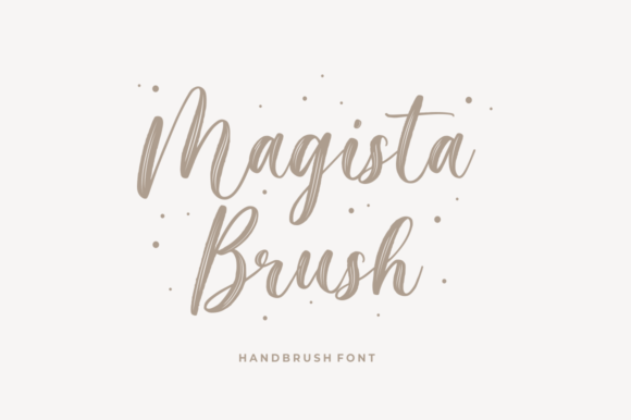 Magista Brush: A Premium Handwritten Font for Web Design