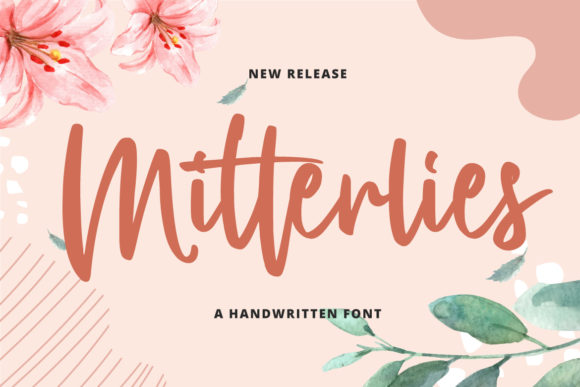 Mitterlies: A Modern Handwritten Font for Creative Branding
