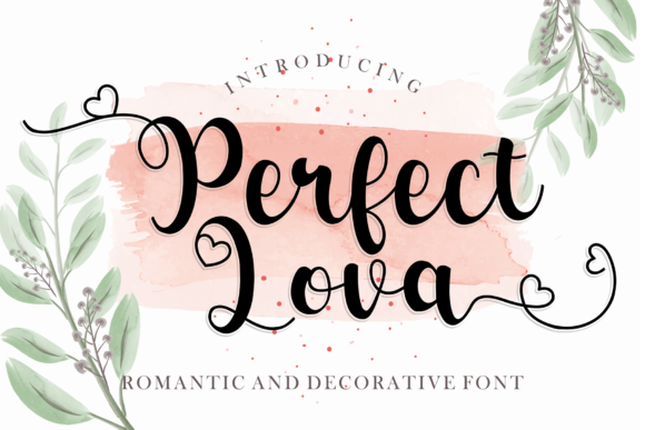 Perfect Lova: A Refined Script Font for Editorial Mood