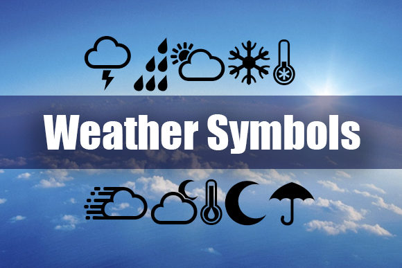 The Weather Symbols Font for Business Branding